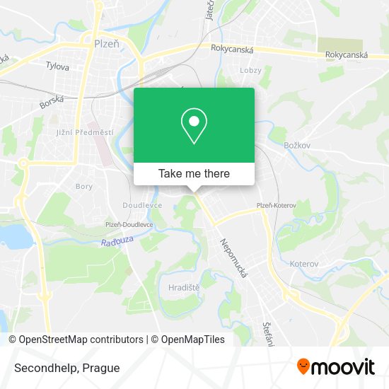 Карта Secondhelp