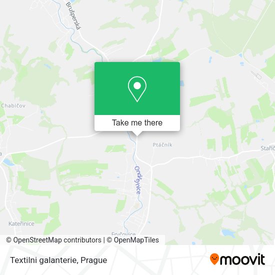 Карта Textilni galanterie