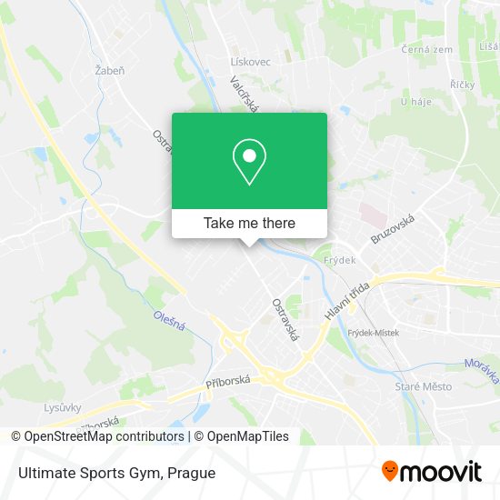 Карта Ultimate Sports Gym