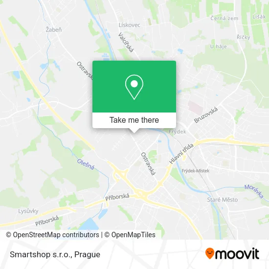 Карта Smartshop s.r.o.