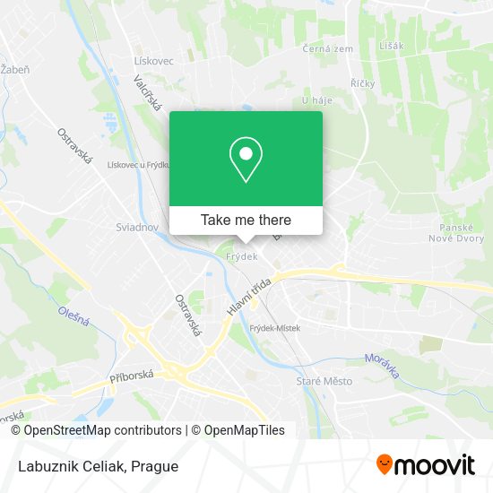 Карта Labuznik Celiak