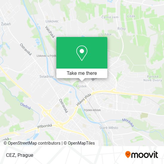 Карта CEZ