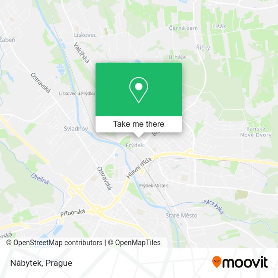 Карта Nábytek