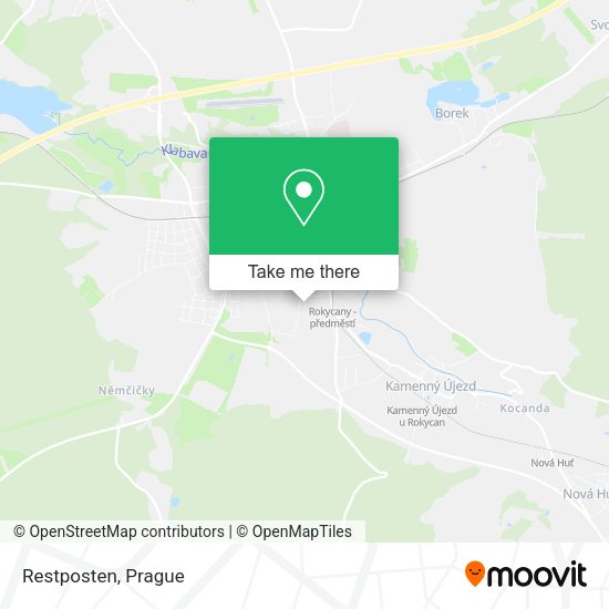 Карта Restposten