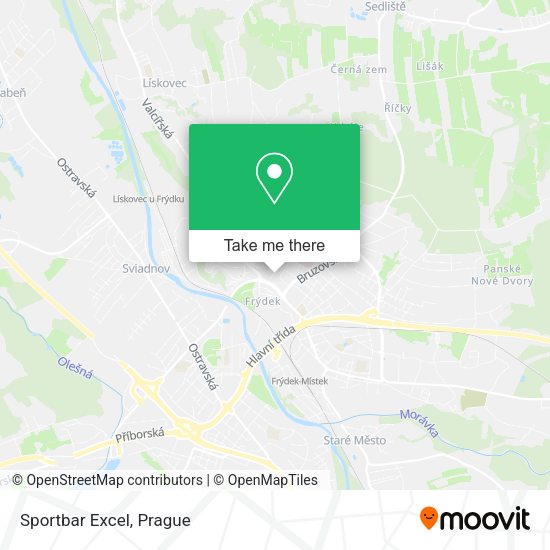 Карта Sportbar Excel