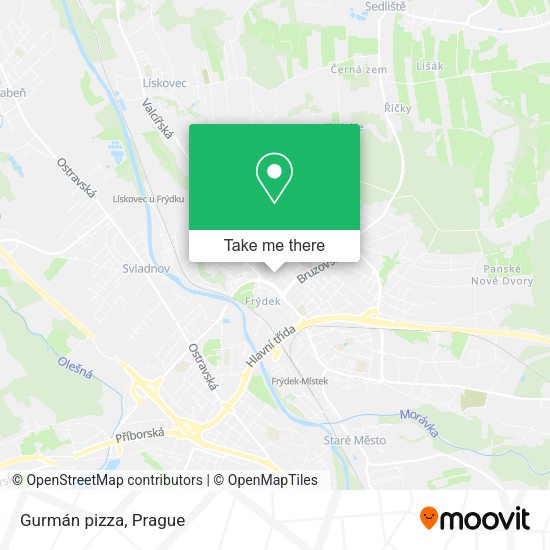 Карта Gurmán pizza