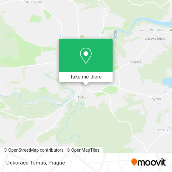 Карта Dekorace Tomáš