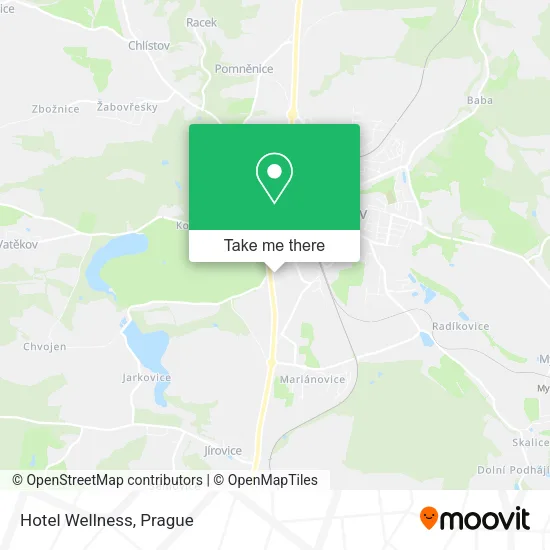 Карта Hotel Wellness