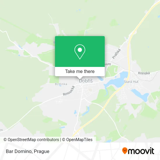 Карта Bar Domino