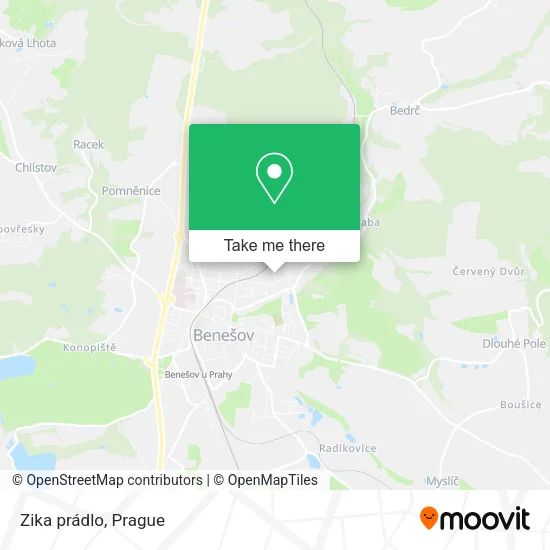 Карта Zika prádlo