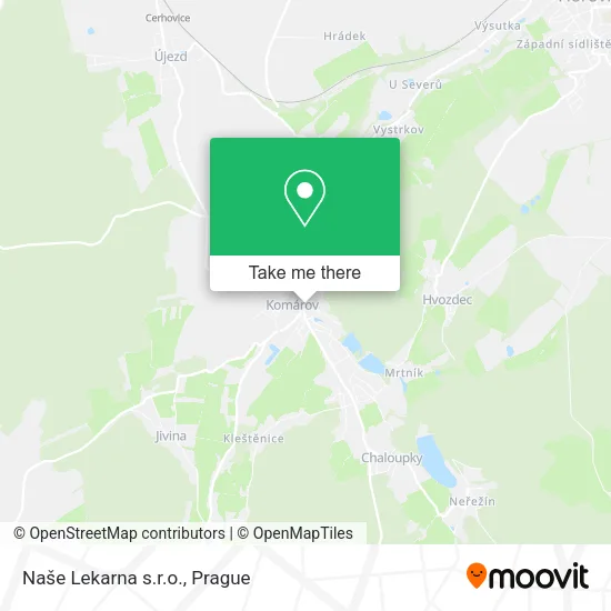 Карта Naše Lekarna s.r.o.
