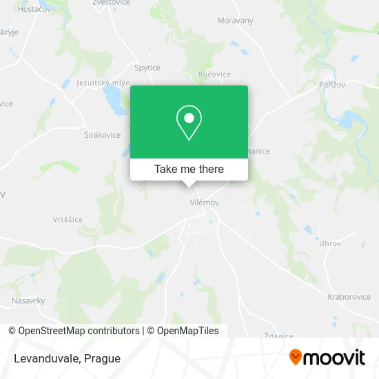 Карта Levanduvale