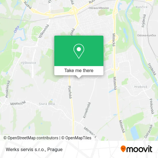 Карта Werks servis s.r.o.
