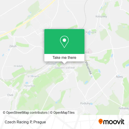 Карта Czech Racing P
