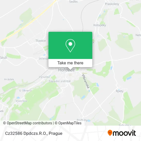 Карта Cz32586 Dpdczs.R.O.