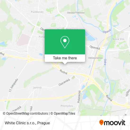 Карта White Clinic s.r.o.