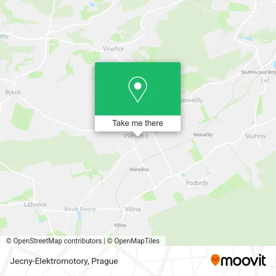 Карта Jecny-Elektromotory