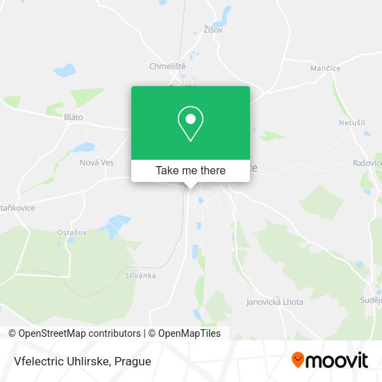 Карта Vfelectric Uhlirske