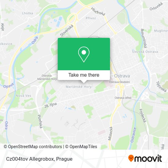 Карта Cz004tov Allegrobox