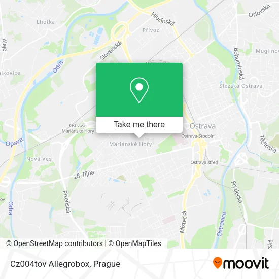 Карта Cz004tov Allegrobox