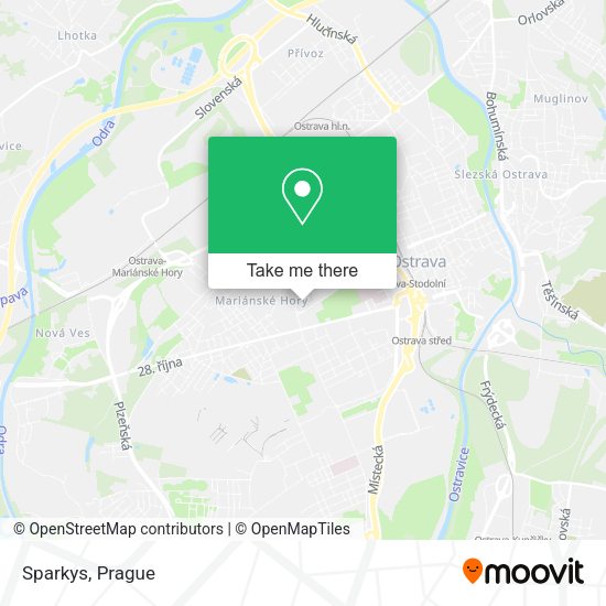 Карта Sparkys