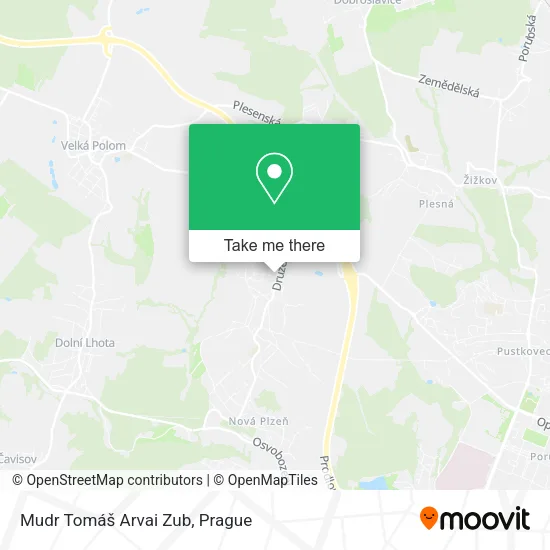 Карта Mudr Tomáš Arvai Zub