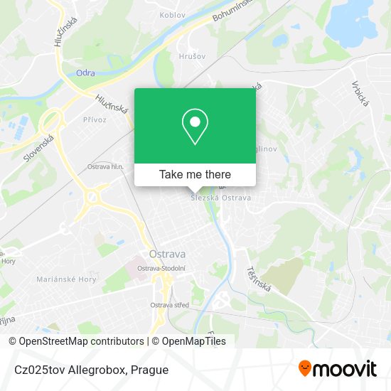 Cz025tov Allegrobox map