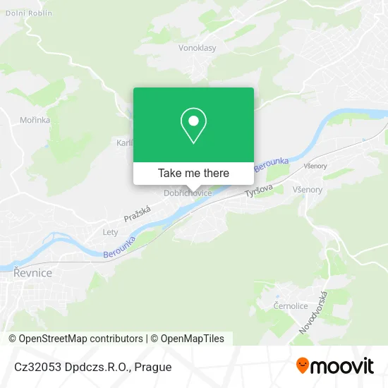 Карта Cz32053 Dpdczs.R.O.