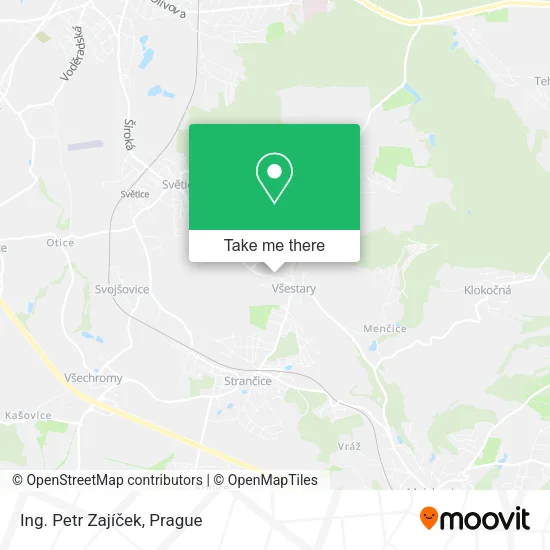Карта Ing. Petr Zajíček