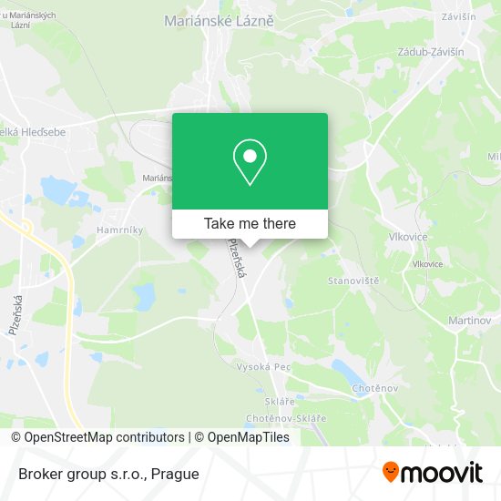 Карта Broker group s.r.o.