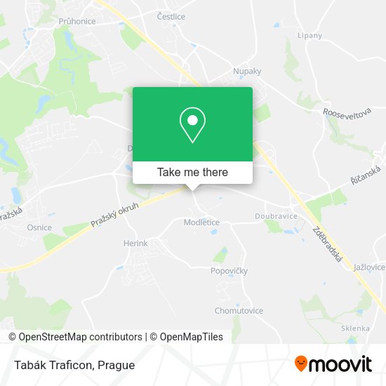 Карта Tabák Traficon