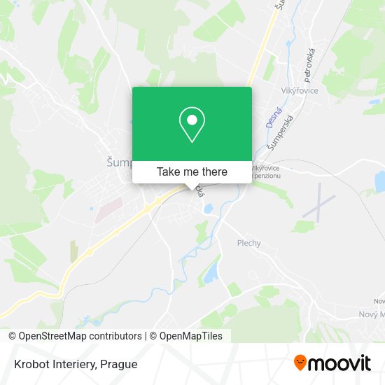 Карта Krobot Interiery