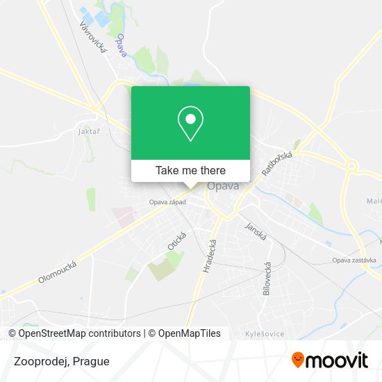 Карта Zooprodej