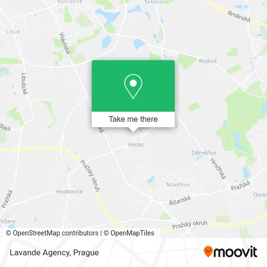 Карта Lavande Agency