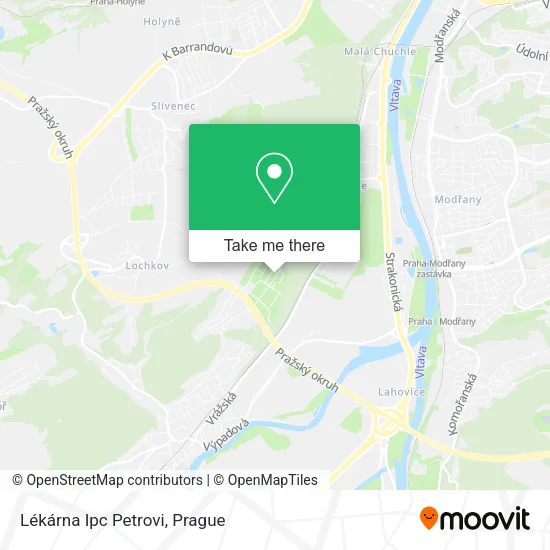 Карта Lékárna Ipc Petrovi