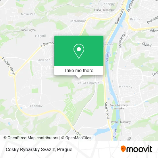 Cesky Rybarsky Svaz z map