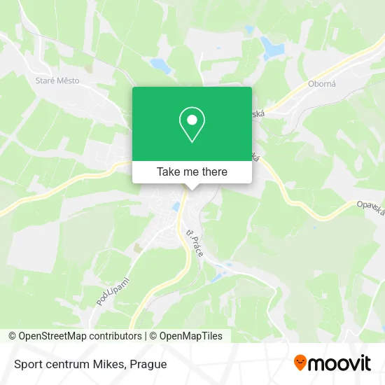 Карта Sport centrum Mikes