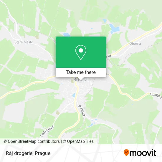 Карта Ráj drogerie