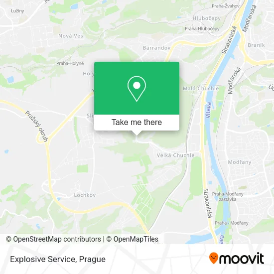 Explosive Service map
