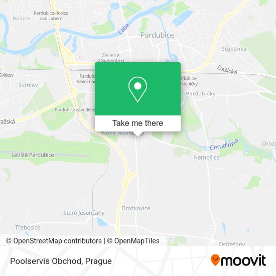 Карта Poolservis Obchod