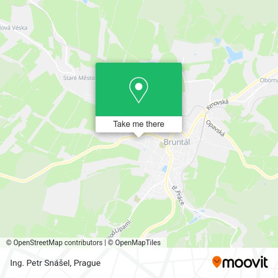 Карта Ing. Petr Snášel