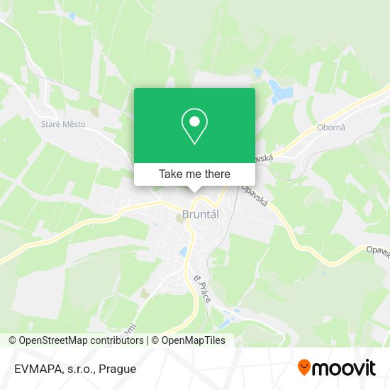 Карта EVMAPA, s.r.o.