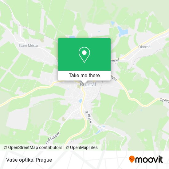 Карта Vaše optika