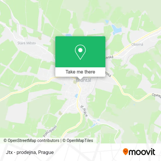 Карта Jtx - prodejna
