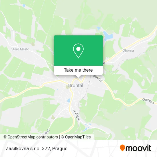 Карта Zasilkovna s.r.o. 372