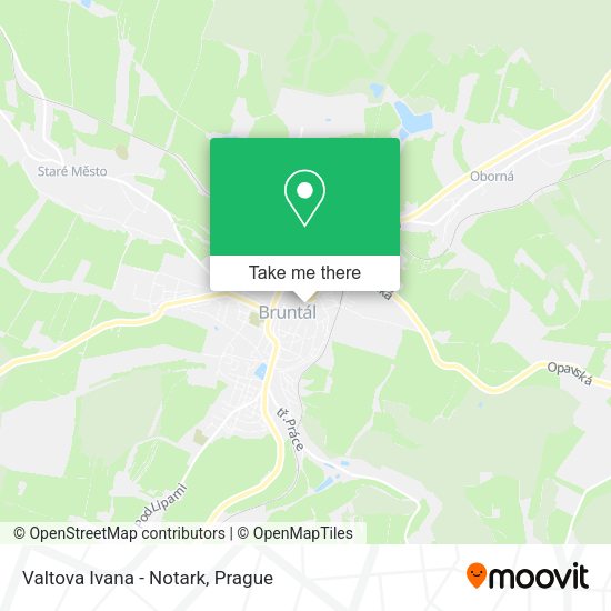 Карта Valtova Ivana - Notark