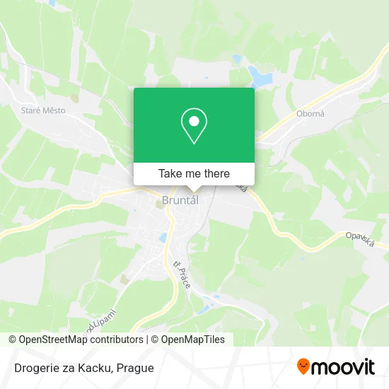 Карта Drogerie za Kacku
