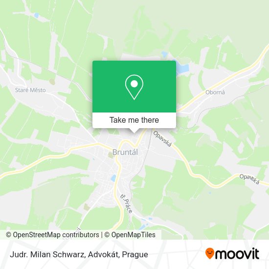 Карта Judr. Milan Schwarz, Advokát