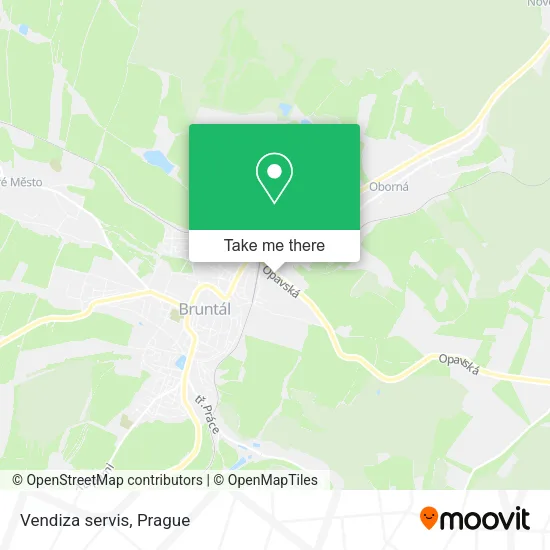 Карта Vendiza servis