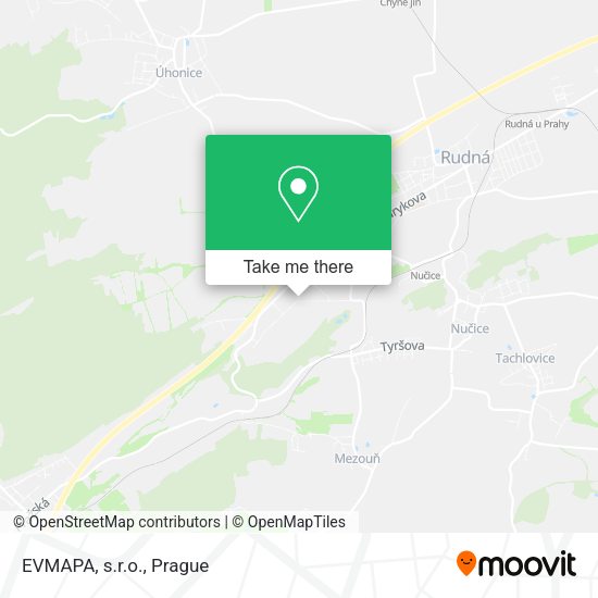 Карта EVMAPA, s.r.o.